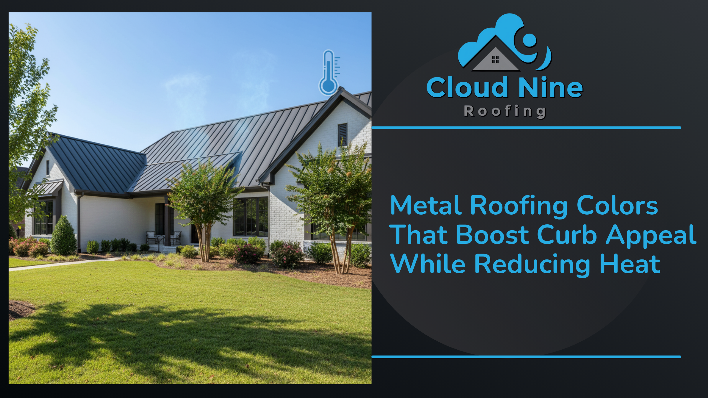 Metal Roofing Colors That Boost Curb Appeal in Oxford While Reducing Heat