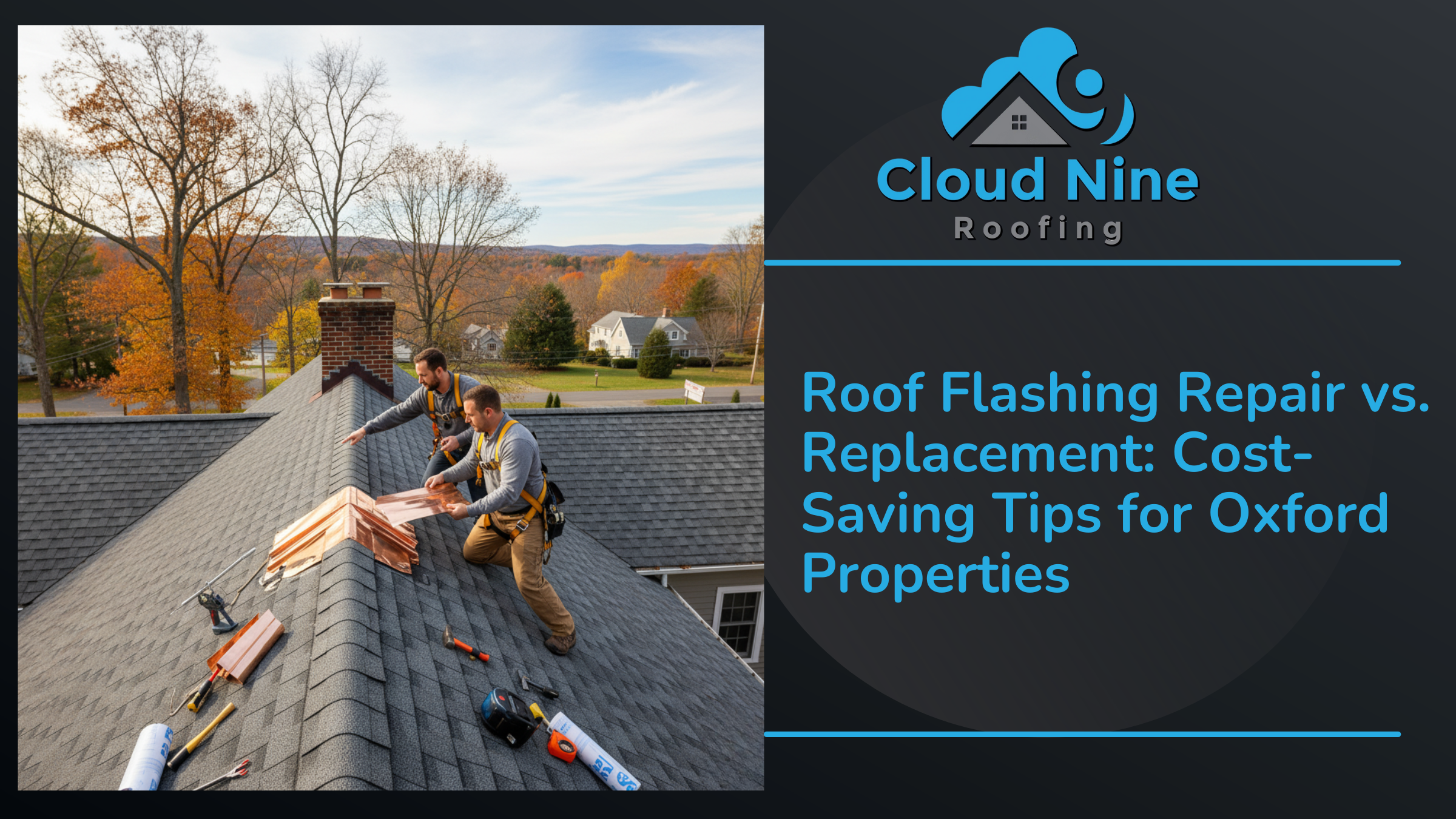 Roof Flashing Repair vs. Replacement Cost Saving Tips for Oxford Properties