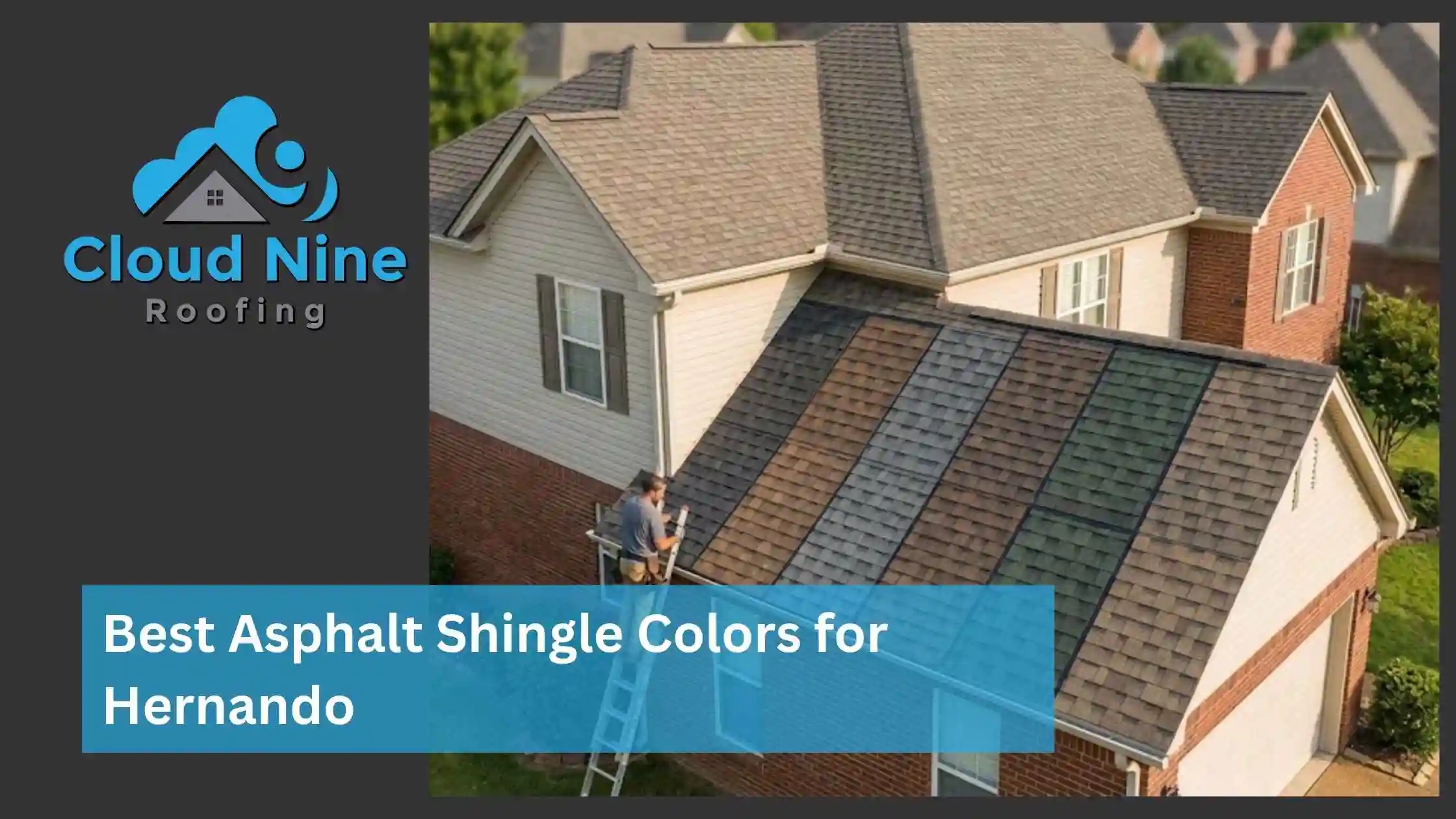Best Asphalt Shingle Colors for Hernando